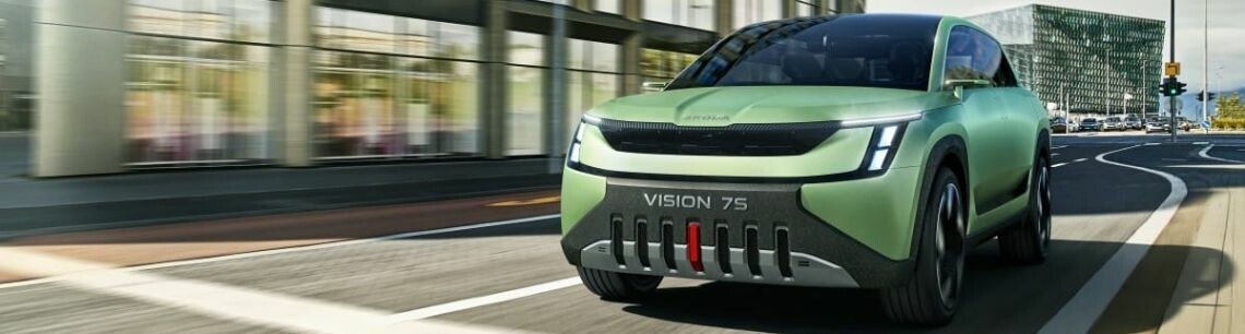 Škoda odhalila první skicu interiéru studie Vision 7S, která přináší velké změny