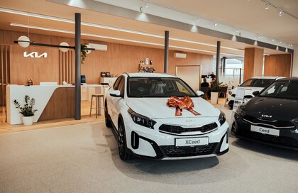 Inovace showroomu Kia