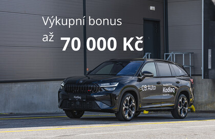 Výkupní bonus až 70 000 Kč na vozy Škoda