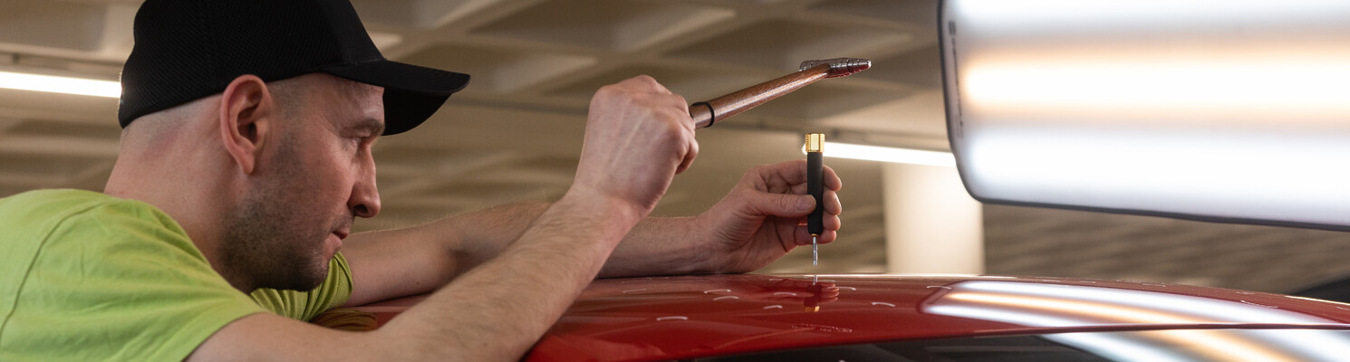 Opravy vozidel po krupobití