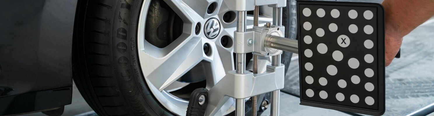 Seřízení geometrie na voze s využitím 3D technologie