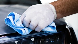 Sklokeramická ochrana vozu